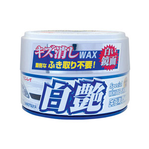 他サイト： リンレイ 366112 キズ消しワックス ふき取り不要 白艶(ホワイト&パールホワイト)[366112リンレイ] 返品種別Aの商品画像