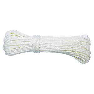 他サイト： ユタカメイク A74 ロープ ビニロン金剛打ロープ 3φ×20m[A74ユタカメイク] 返品種別Bの商品画像