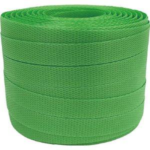 他サイト： ユタカメイク L-105 梱包用品 PPバンド 15.5mm×100m(緑)手締用PPバンド[L105ユタカメイク] 返品種別Bの商品画像