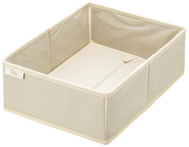 他サイト： 天馬 せいとんボックス L(仕切りなし)/アイボリー セイトンボックスL返品種別Aの商品画像