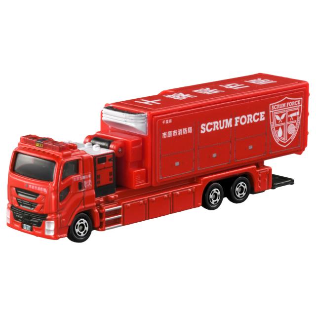 他サイト： タカラトミー トミカ No.121 市原市消防局 スクラムフォーストミカ  返品種別Bの商品画像