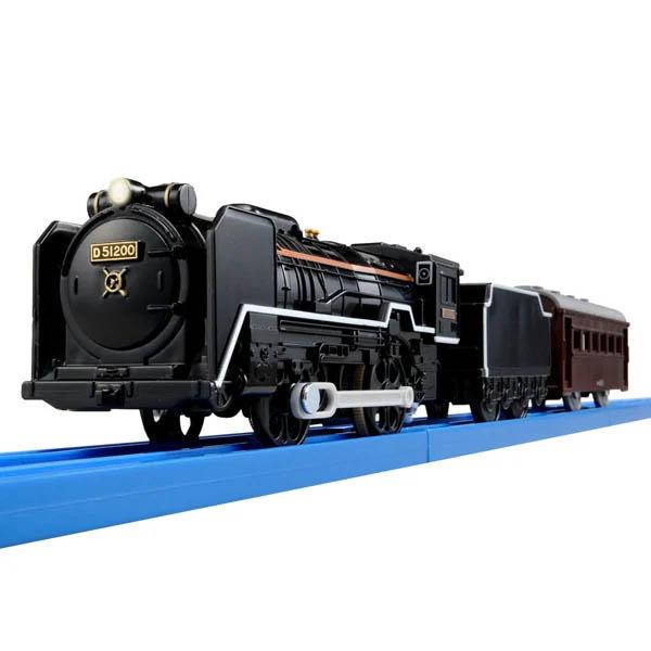 他サイト： タカラトミー プラレール S-28 ライト付D51 200号機蒸気機関車プラレール  返品種別Bの商品画像
