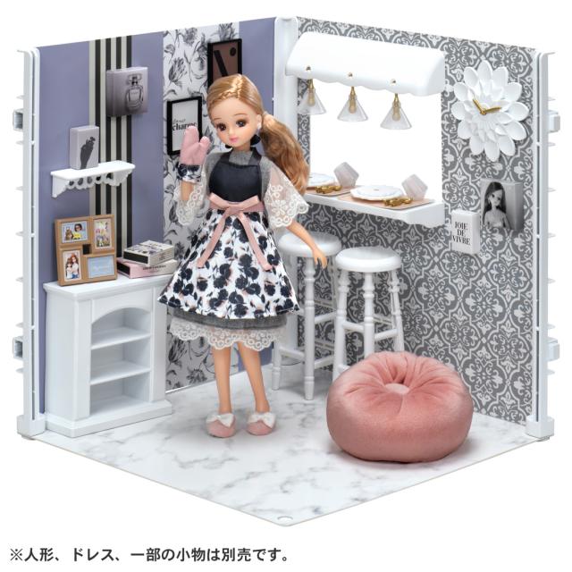 他サイト： タカラトミー リカちゃん インテリアコーディネート ダイニングルーム(Francfrancコラボ)リカちゃん  返品種別Bの商品画像