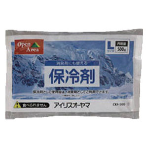 他サイト： アイリスオーヤマ CKF-500 保冷剤ソフト 500g[CKF500アイリス] 返品種別Aの商品画像