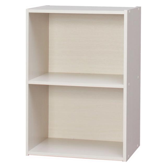 他サイト： アイリスオーヤマ CX-2-OW カラーボックス 2段 (オフホワイト)IRIS CBボックス[CX2OW] 返品種別Aの商品画像