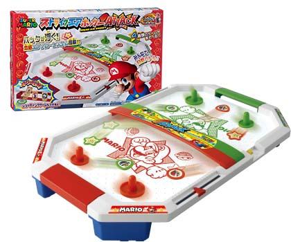 他サイト： エポック社 スーパーマリオ ストライクエアホッケーATTACK  返品種別Bの商品画像