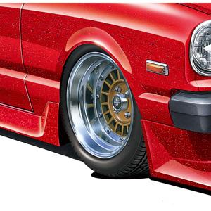 他サイト： アオシマ 1/24 ザ・チューンドパーツ No.41 フォーカスレーシング 14インチ【53744】プラモデル  返品種別Bの商品画像