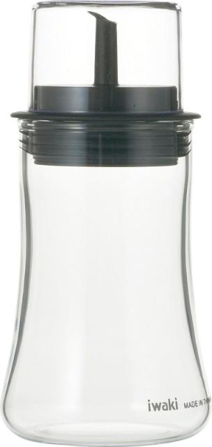 他サイト： イワキ KT5031-BK フタ付醤油差し Sサイズ ブラックiwaki[KT5031BK] 返品種別Aの商品画像