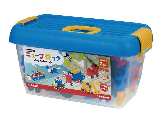 他サイト： 学研ステイフル Gakkenニューブロック のりものセット  返品種別Bの商品画像