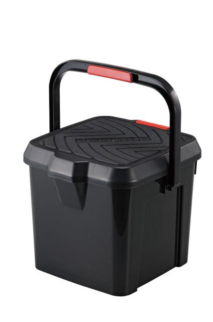 他サイト： イノマタ化学 #3216-BK かしこいバケツ17L(ブラック)inomata[3216BKイノマタ] 返品種別Bの商品画像