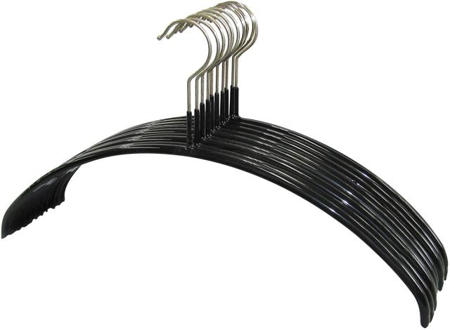 他サイト： マワ 116065 人体ハンガー ブラック(10本組)MAWA マワハンガー・人体ハンガー[116065シミズ] 返品種別Aの商品画像