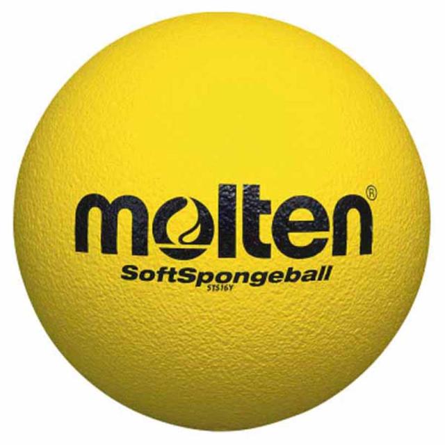 他サイト： モルテン MT-STS16Y ドッジボールMolten ソフトスポンジボール 黄 直径約16cm(0号球相当)[MTSTS16Yの商品画像