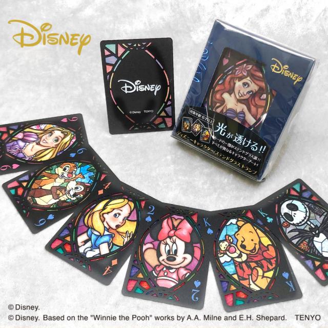 他サイト： テンヨー ディズニーキャラクター/ステンドグラス トランプ  返品種別Bの商品画像