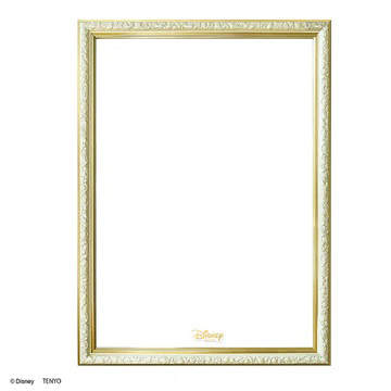 他サイト： テンヨー ディズニー専用 アートフィギュア フレーム 500ピース用/パールホワイト【(対応パズルサイズ:35.0×49.0cmの商品画像