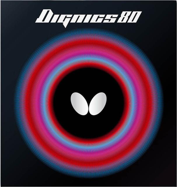 他サイト： バタフライ BUT-06050-006-A 卓球ラバー ディグニクス80(レッド・サイズ:1.9(厚))BUTTERFLY[BUの商品画像