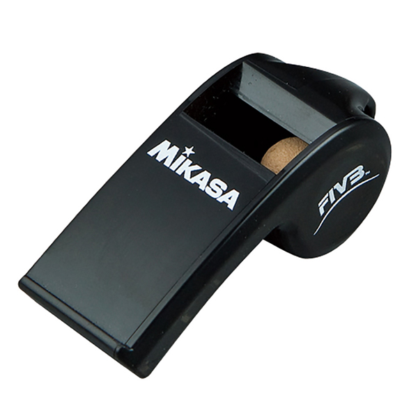 他サイト： ミカサ PUL-BK バレーボール用ホイッスル(ブラック)MIKASA パルマスター 「コルク入り」タイプ[PULBK] 返品種の商品画像