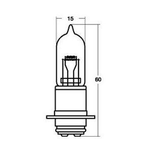 他サイト： スタンレー電気 14-0348 二輪車用ヘッドランプ 12V 40/40W(スズキ/ホンダ/ヤマハ用)STANLEY[14034の商品画像