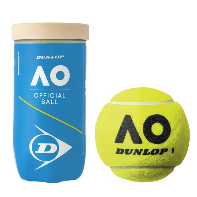 他サイト： ダンロップ 硬式テニスボール DUNLOP AUSTRALIAN OPEN(ダンロップ オーストラリアン オープン) 2球入りボの商品画像