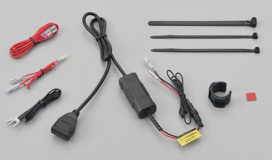 他サイト： デイトナ 99502 バイク専用電源 メインキー連動 USB1ポート(USB 5V/2.4A)DAYTONA[99502] 返品の商品画像
