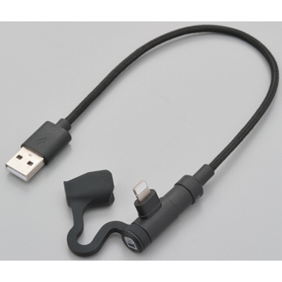 他サイト： デイトナ 15610 バイク用USB充電ケーブル Type-A to Lightning L型DAYTONA[15610デイトナの商品画像