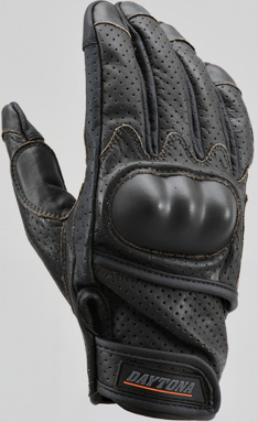 他サイト： デイトナ メンズ パンチングメッシュプロテクターカウレザーグローブ(ブラック・サイズ:S) DAYTONA HBG-130 18の商品画像