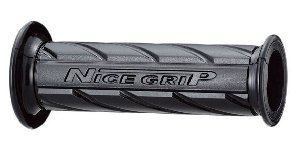 他サイト： キジマ 201-6723 NICEネオミニグリップ 貫通タイプ 標準ハンドル用 (ブラック/全長110mm )[2016723]の商品画像