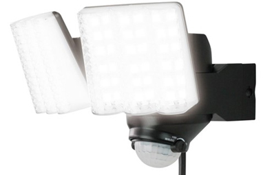 他サイト： 大進 DLA-7T200 LEDセンサーライト(2灯)DAISHIN LEDセンサーライト2灯式[DLA7T200] 返品種別Aの商品画像