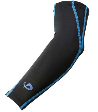 他サイト： ファイテン 0414SL535304 スポーツスリーブX30 腕用(2枚入)(ブラック×ブルー・サイズ:M)Phiten[041の商品画像