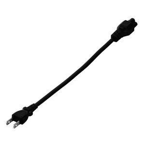 他サイト： バッファロー BSACC0802BKA 電源ケーブル DELL/HP用3ピンソケット(メス)⇔2ピンプラグ(オス)0.2m ブラの商品画像