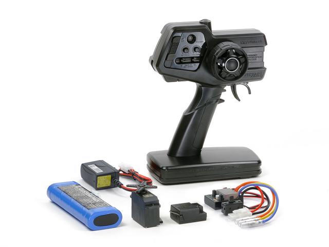 他サイト： タミヤ ファインスペック 2.4Gプロポ 電動RCドライブセット【45053】プロポセット  返品種別Bの商品画像