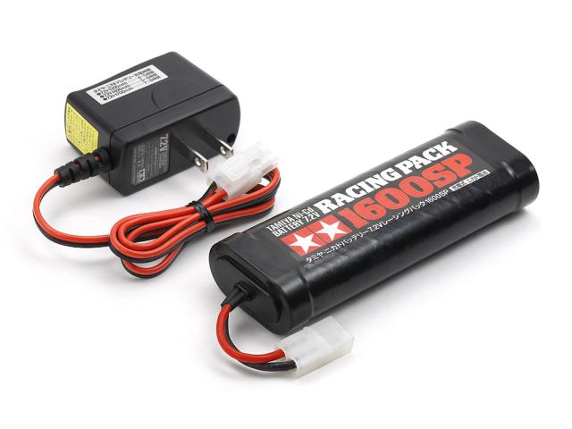他サイト： タミヤ タミヤ 7.2V レーシングパック 1600SPと充電器セット【55096】ラジコン用  返品種別Bの商品画像