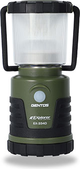他サイト： ジェントス EX-334D LEDランタン 440ルーメンGENTOS Explorerシリーズ[EX334D] 返品種別Aの商品画像