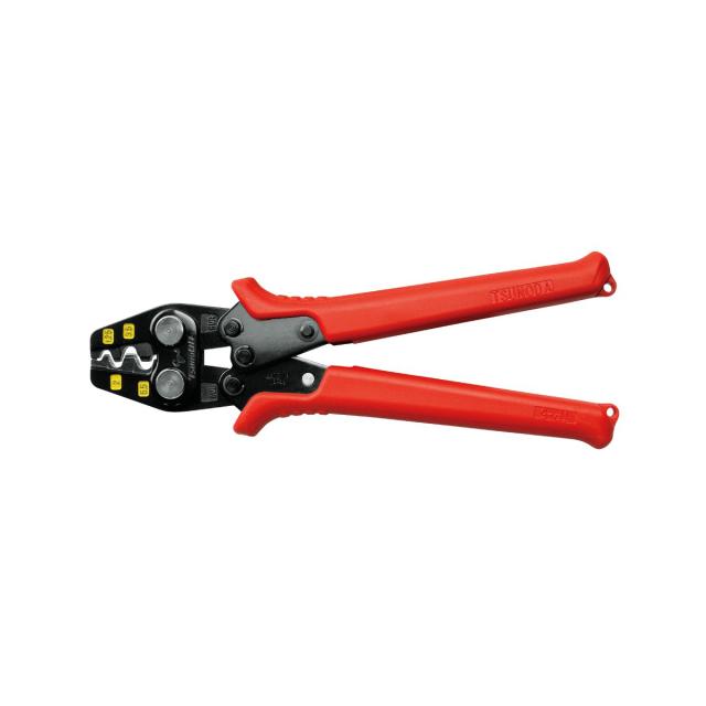 他サイト： ツノダ TP-5M 圧着工具 180mm 裸圧着端子・裸圧着スリーブ用 1.25/2/3.5/5.5mm2TSUNODA[TP5の商品画像