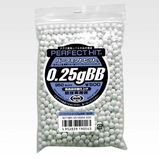 他サイト： 東京マルイ パーフェクトヒット 0.25gBB弾(950発)エアガン  返品種別Bの商品画像