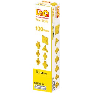 他サイト： ヨシリツ LaQ フリースタイル 100 イエロー  返品種別Bの商品画像