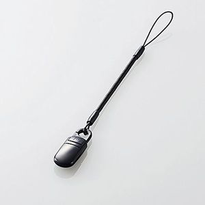他サイト： エレコム P-STCP30BK スマートフォン用ストラップ クリップ(樹脂)30cm ブラック[PSTCP30BK] 返品種別Aの商品画像