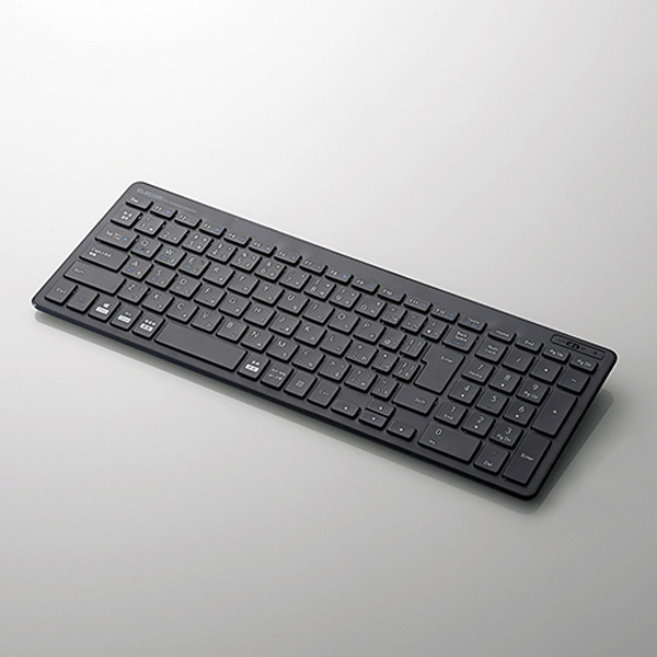 他サイト： エレコム TK-FBP101BK Bluetooth 薄型コンパクトキーボード(ブラック)[TKFBP101BK] 返品種別Aの商品画像