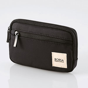 他サイト： エレコム BMA-GP01BK マルチ収納ポーチ スリムタイプ(ブラック)BORSA[BMAGP01BK] 返品種別Aの商品画像
