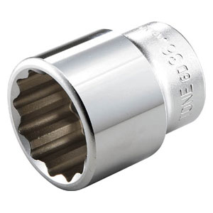 他サイト： TONE 6D-58 ソケット(12角)58mm 差込角19.0mm[6D58] 返品種別Bの商品画像