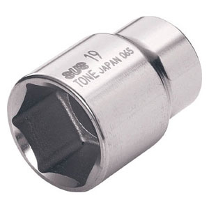 他サイト： TONE 3S-16 ソケット(6角)16mm 差込角9.5mm[3S16] 返品種別Bの商品画像
