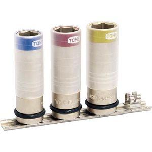 他サイト： TONE HAP403N プロトテクター付きインパクト用薄型ホイルナットソケットセット[HAP403NTONE] 返品種別Bの商品画像