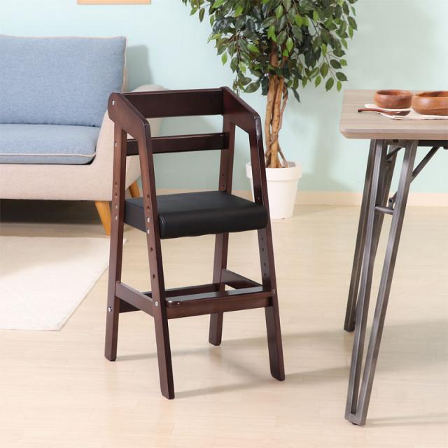 他サイト： 不二貿易 14939 木製ベビーチェアー(ダークブラウン)HS-ETY02[14939フジボウエキ] 返品種別Aの商品画像