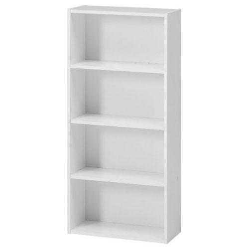 他サイト： 不二貿易 81397 BDラック BOOK&DVD(ホワイト)本棚 メディア収納ラック[81397フジボウエキ] 返品種別Aの商品画像