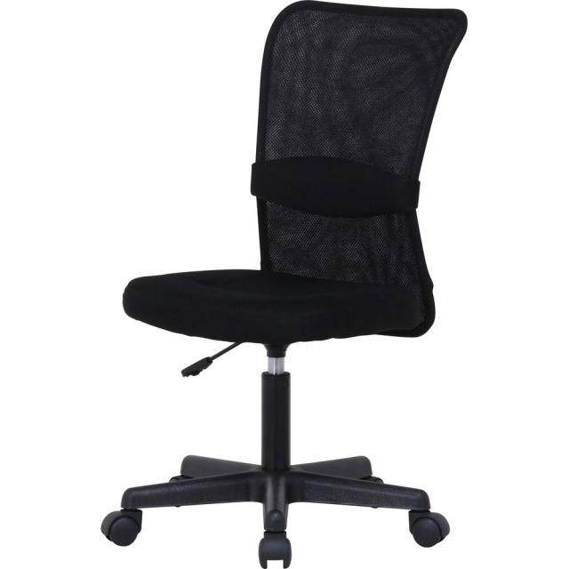 他サイト： 不二貿易 90866 メッシュバックチェアー ハンター(ブラック)[90866フジボウエキ] 返品種別Aの商品画像