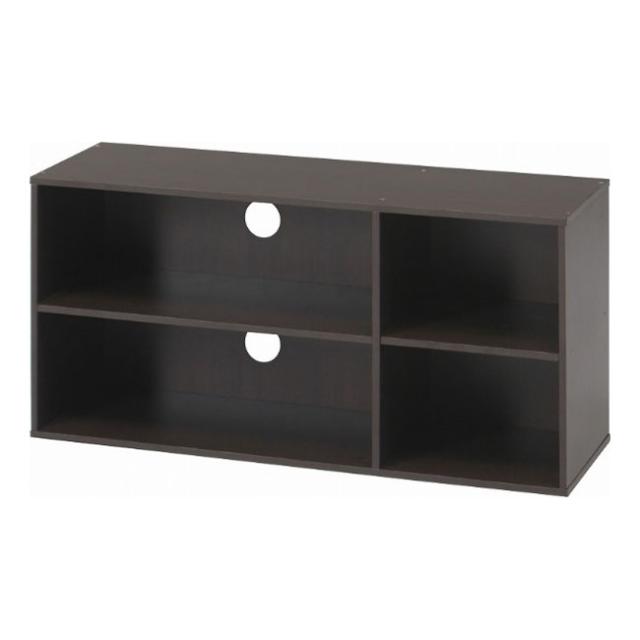 他サイト： 不二貿易 84575 テレビラック(ダークブラウン)934[84575フジボウエキ] 返品種別Aの商品画像