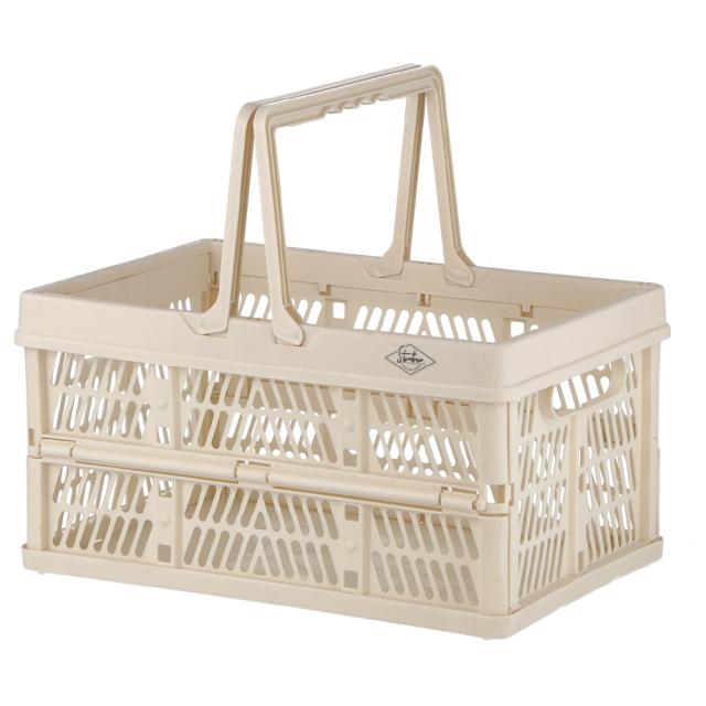 他サイト： 不二貿易 69002 折りたたみコンテナ M(ホワイト)[69002フジボウエキ] 返品種別Aの商品画像