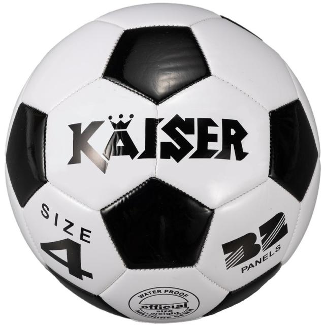 他サイト： カワセ KW-140(カワセ) PVCサッカーボール 4号(合成皮革)Kaiser カイザー[KW140カワセ] 返品種別Aの商品画像