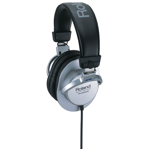 他サイト： ローランド RH-200S ダイナミック密閉型ヘッドホン (シルバー)Roland[RH200S] 返品種別Aの商品画像