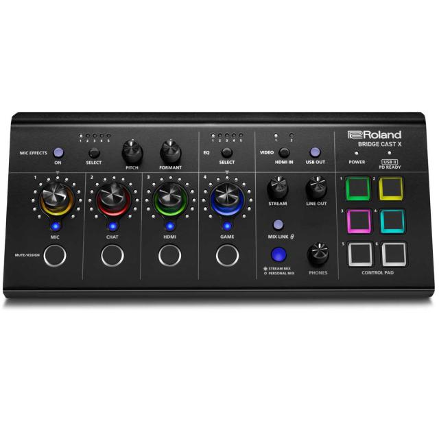 他サイト： ローランド BRIDGECSTX ゲーミングミキサーRoland  BRIDGE CAST X[BRIDGECSTX] 返品種別の商品画像