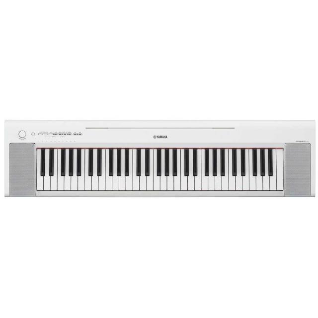 他サイト： ヤマハ NP-15-WH 61鍵キーボード(ホワイト)YAMAHA piaggero(ピアジェーロ)[NP15WH] 返品種別Aの商品画像